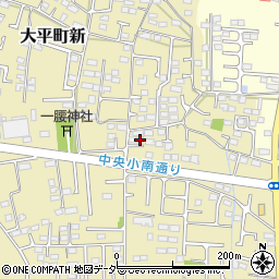 栃木県栃木市大平町新1464周辺の地図