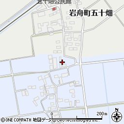 栃木県栃木市岩舟町和泉197周辺の地図