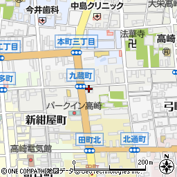 九蔵不動産株式会社周辺の地図