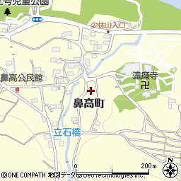 群馬県高崎市鼻高町369周辺の地図