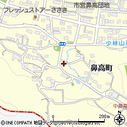 群馬県高崎市鼻高町793周辺の地図