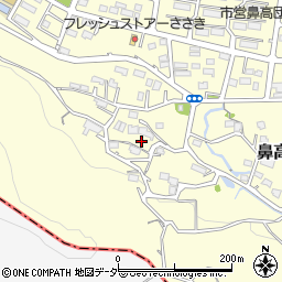 群馬県高崎市鼻高町814周辺の地図