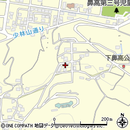 群馬県高崎市鼻高町453周辺の地図