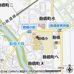 加賀市立動橋小学校周辺の地図