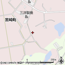 石川県加賀市黒崎町あ周辺の地図