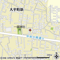 栃木県栃木市大平町新1463周辺の地図