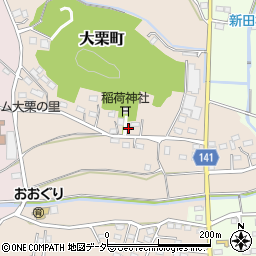 栃木県佐野市大栗町126周辺の地図