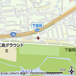 群馬県高崎市下豊岡町488-3周辺の地図