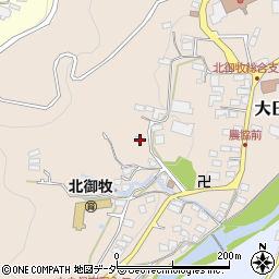 長野県東御市大日向184周辺の地図