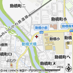 石川県加賀市動橋町ハ周辺の地図