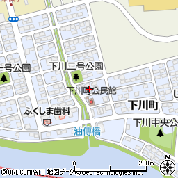 群馬県前橋市下川町30-7周辺の地図