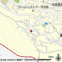 群馬県高崎市鼻高町813周辺の地図