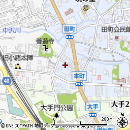 〒384-0026 長野県小諸市本町の地図