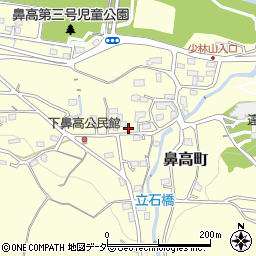 群馬県高崎市鼻高町483周辺の地図