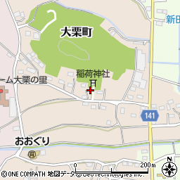 栃木県佐野市大栗町127周辺の地図