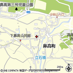 群馬県高崎市鼻高町482周辺の地図