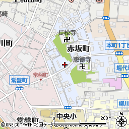 群馬県高崎市赤坂町34周辺の地図
