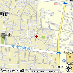 栃木県栃木市大平町新1494周辺の地図