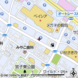 ＣＬＥＡＮＬＡＵＮＤＲＹ伊勢崎店周辺の地図
