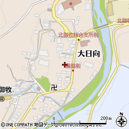 長野県東御市大日向242周辺の地図
