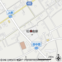 松本倉庫株式会社　穂高配送センター周辺の地図