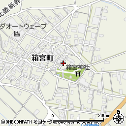 石川県加賀市箱宮町周辺の地図