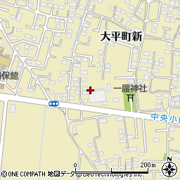 栃木県栃木市大平町新1455周辺の地図