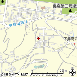 群馬県高崎市鼻高町461-7周辺の地図