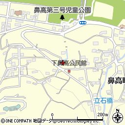 群馬県高崎市鼻高町473周辺の地図