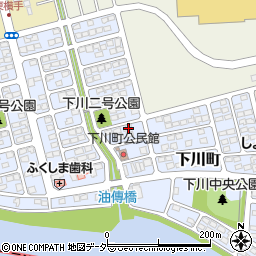 群馬県前橋市下川町30-3周辺の地図