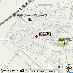 石川県加賀市箱宮町ウ周辺の地図