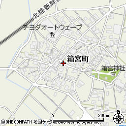 石川県加賀市箱宮町（ウ）周辺の地図
