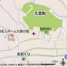 栃木県佐野市大栗町151周辺の地図