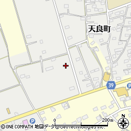 群馬県太田市天良町21周辺の地図