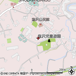 長野県北佐久郡軽井沢町長倉塩沢504-1周辺の地図