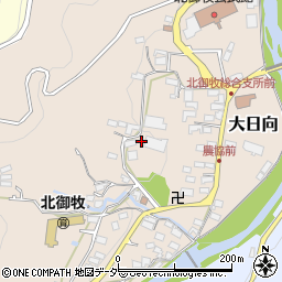 長野県東御市大日向210周辺の地図