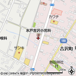 茨城県水戸市吉沢町291周辺の地図