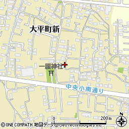 栃木県栃木市大平町新1461周辺の地図