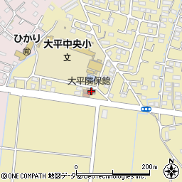 栃木県栃木市大平町新1305周辺の地図