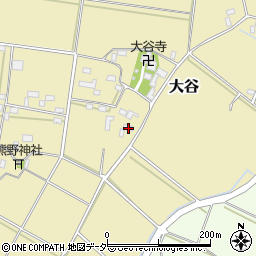 茨城県筑西市大谷620周辺の地図