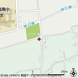 長野県安曇野市穂高柏原1989周辺の地図