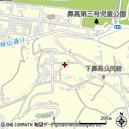 群馬県高崎市鼻高町450周辺の地図