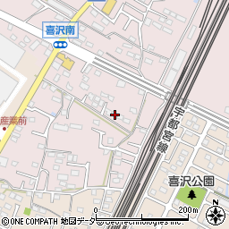 栃木県小山市喜沢115周辺の地図