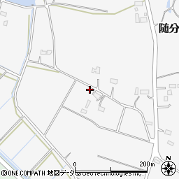 茨城県笠間市随分附1054周辺の地図