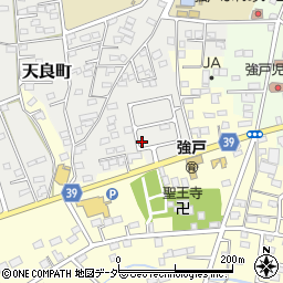 群馬県太田市天良町59-39周辺の地図