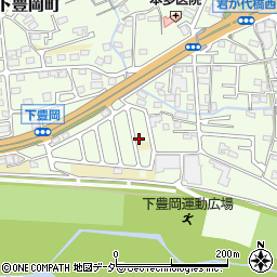 群馬県高崎市下豊岡町487-14周辺の地図