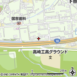 群馬県高崎市下豊岡町1539周辺の地図