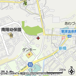 石川県小松市粟津町ロ周辺の地図