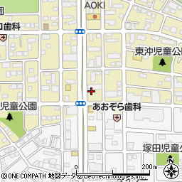 アイレンタカー高崎店周辺の地図