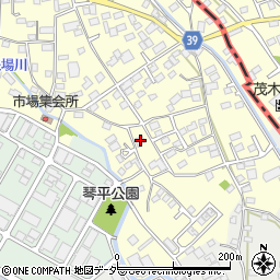 群馬県太田市市場町553周辺の地図
